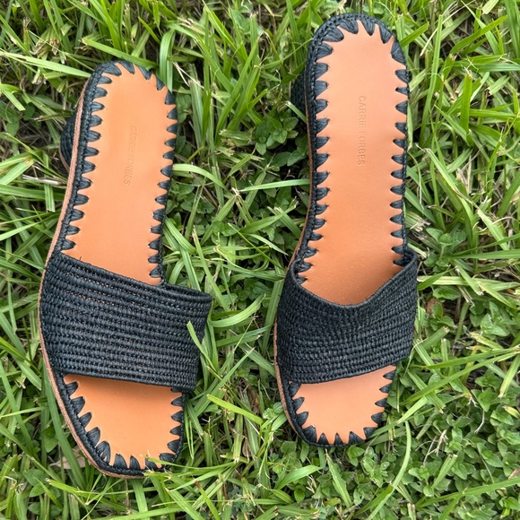 Carrie forbes Woven Slide Sandals - Picture 1 of 6